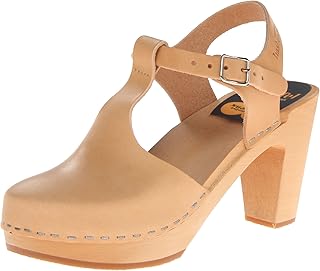 swedish hasbeens Women's T-strap Sky High Platform Sandal