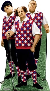 SC2003 The Three Stooges Golfing Cardboard Cutout Standup