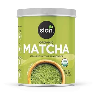 Elan Organic Matcha Tea Powder Non-GMO Vegan Gluten-Free 8 8 oz