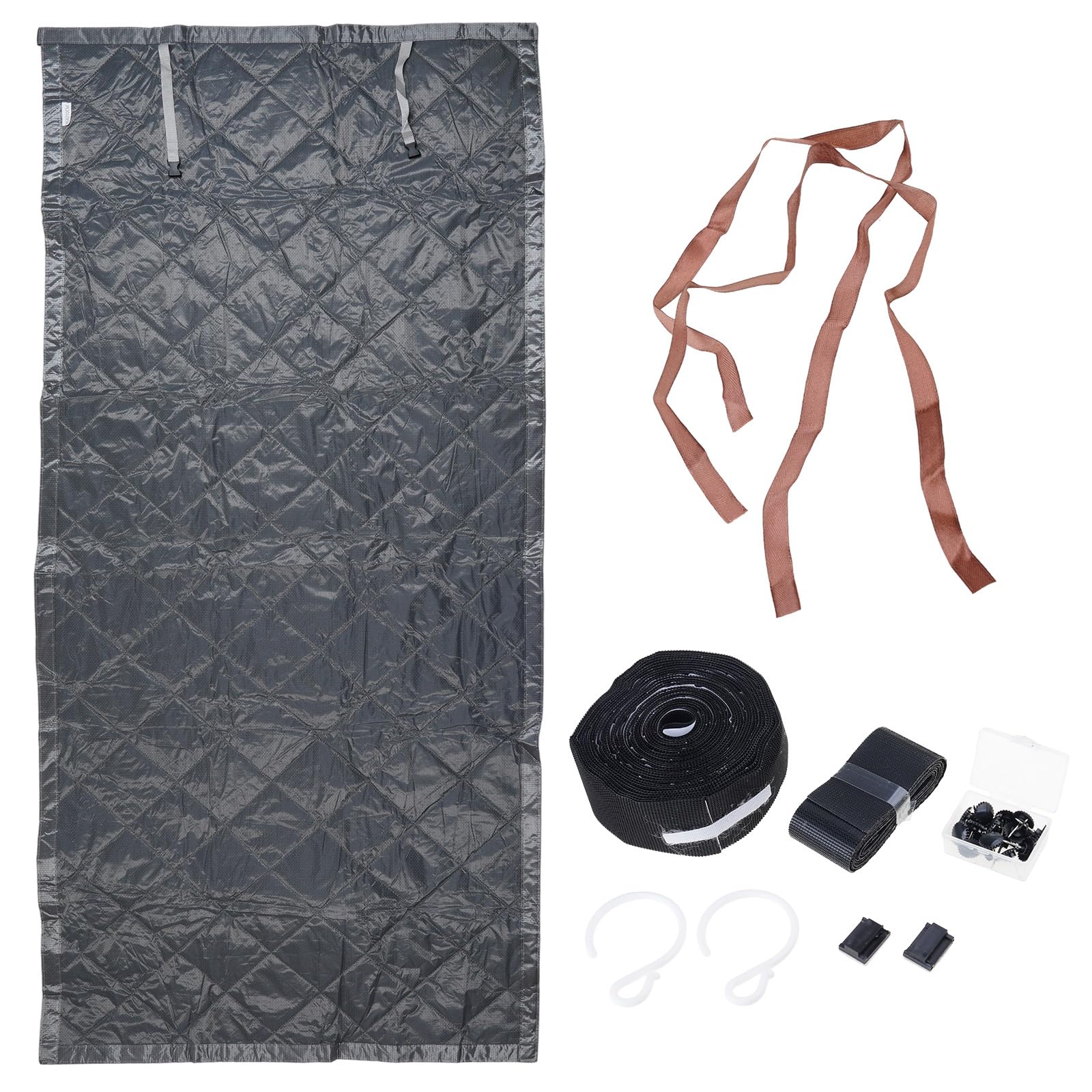 Elnwnnkc Duty Cotton Curtains Thermal Soundproofing Design for Winter Home Warmth Oxford Cloth Thermal Curtain