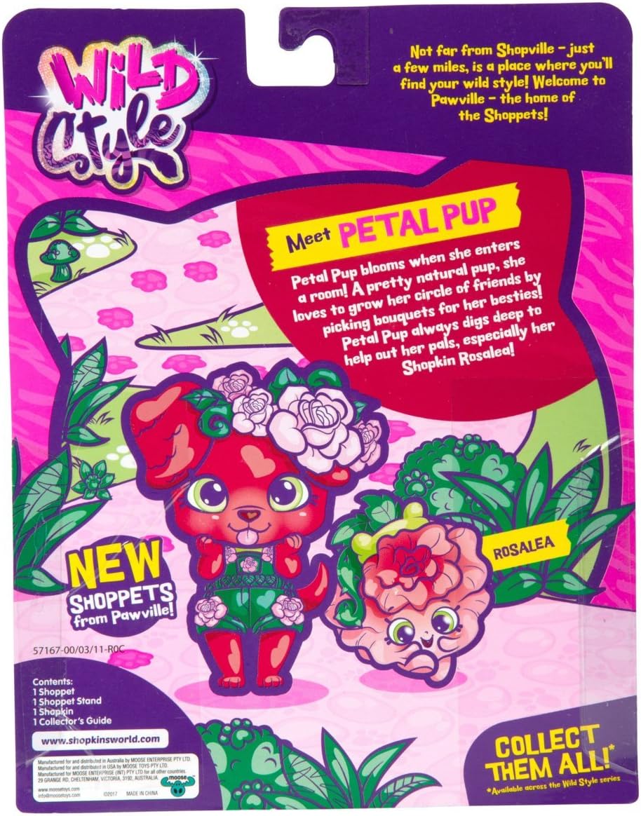 Shopkins S10 SHOPPET Pack - Petal PUPS
