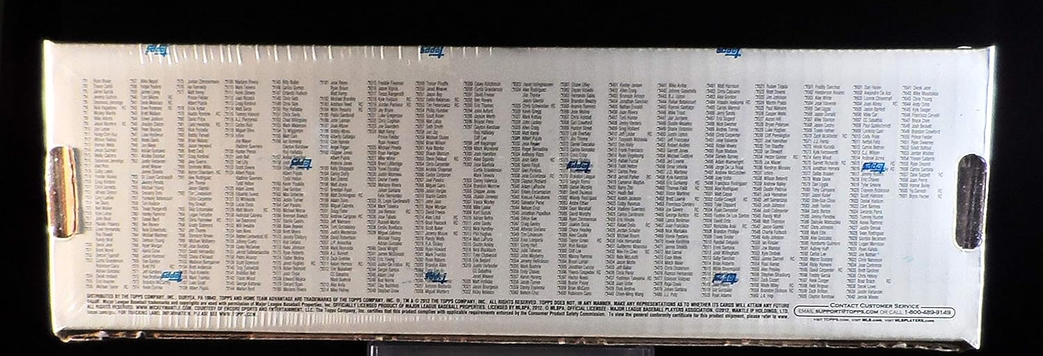 2012 Topps Factory Set Baseball Holiday (Box) Set By Topps