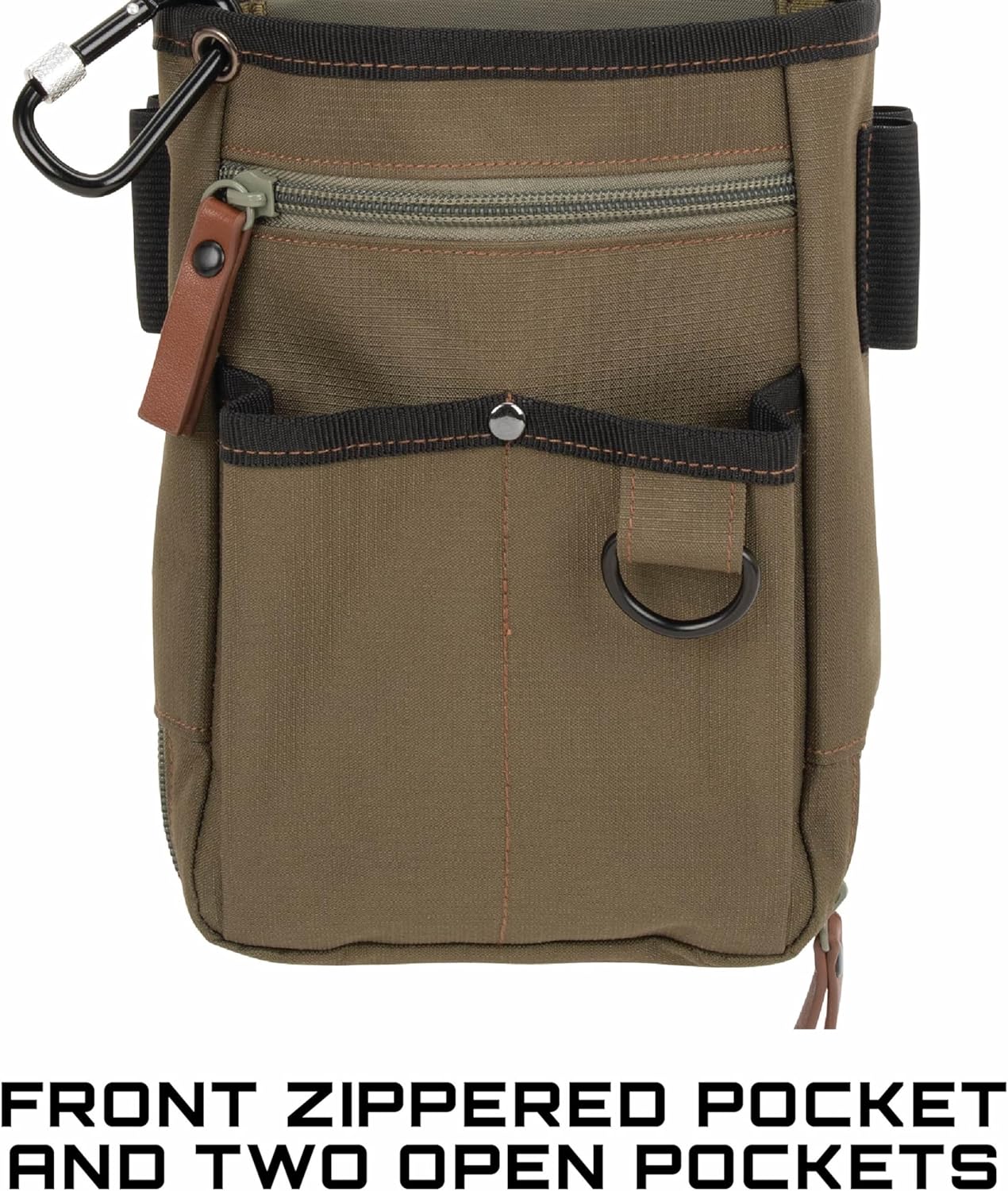 Allen Company Triumph Rip-Stop Shell Bag - Sporting Shell Bag for Clay, Trap, or Skeet Shooting - Durable Canvas Single/Double Compartment - Olive Green - Image 11