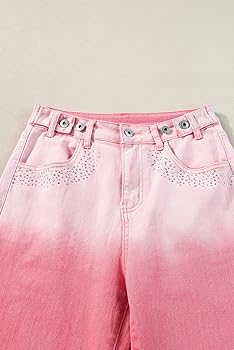 パンツ AMIRI Light pink viscose wide-leg pant (SS23WAW007 651) Amiri Light pink viscose wide-leg pant (AMIRI/パンツ