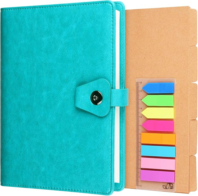 A5 Binder Journal, Refillable 6 Ring Organizer Planner