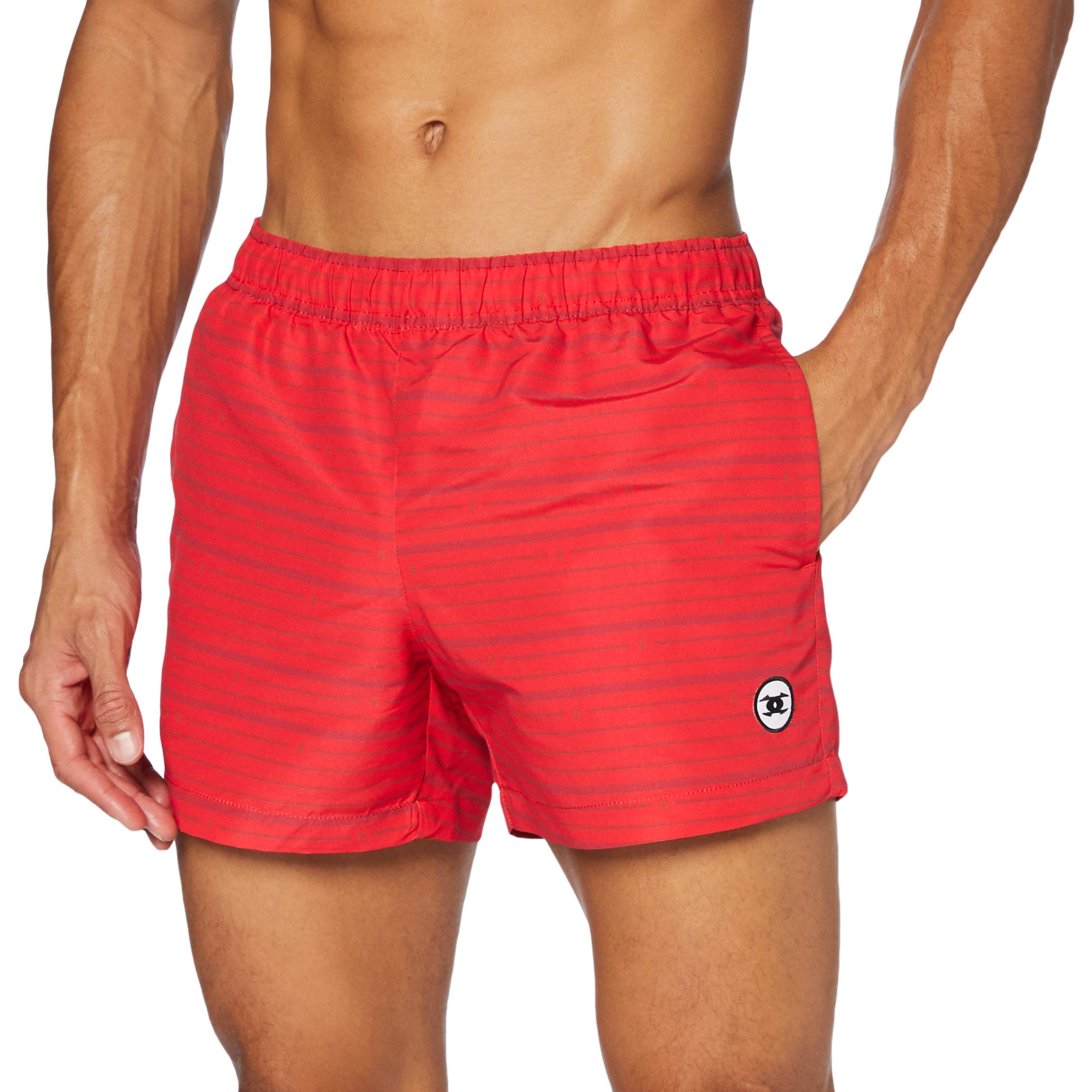 John Smith Short Bath J.smith Oguro Swimwear, Men, mens, Swim Briefs, 425356, red, M