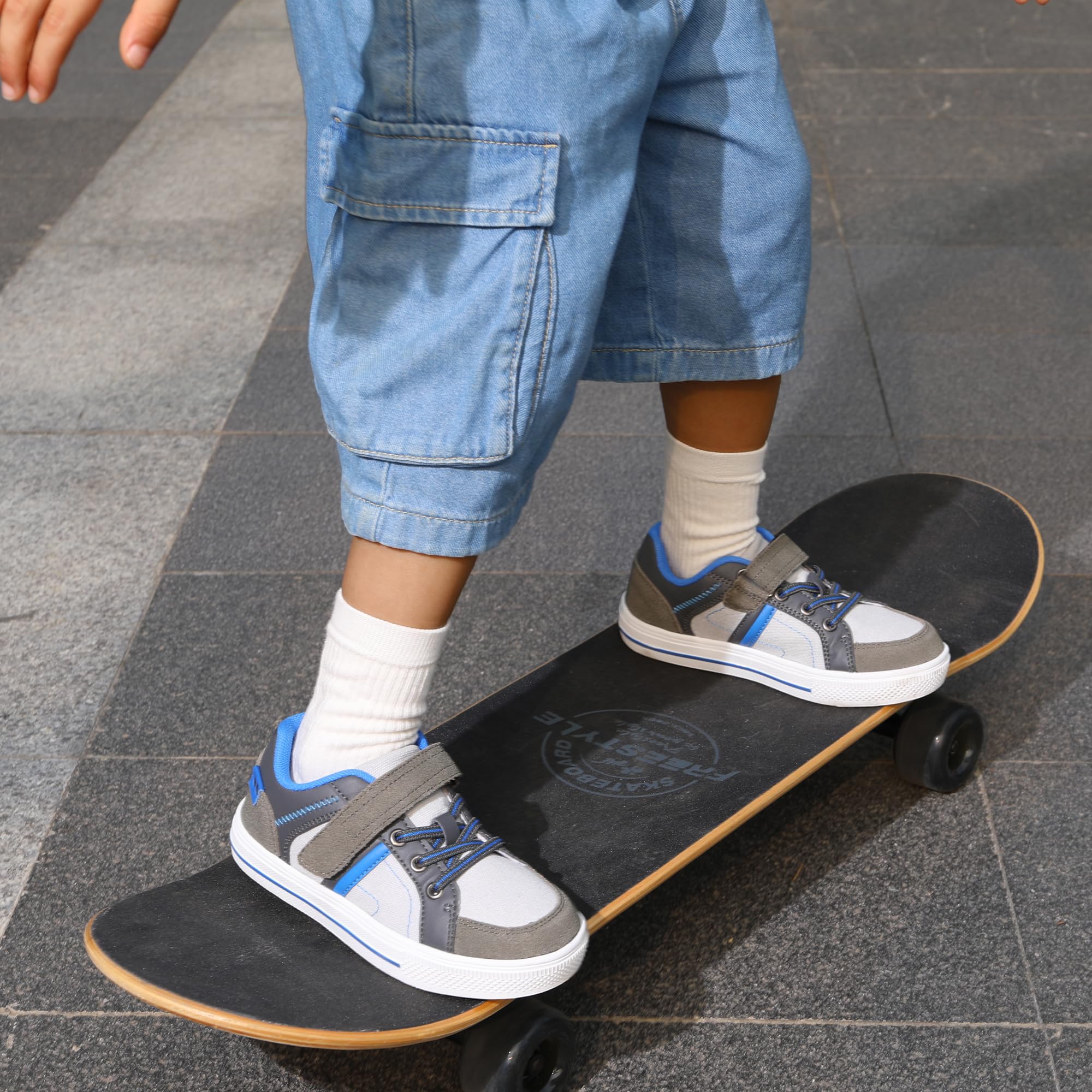 Dream Pairs LilLegends TimberTot - Mocasines Escolares para niñas y niños