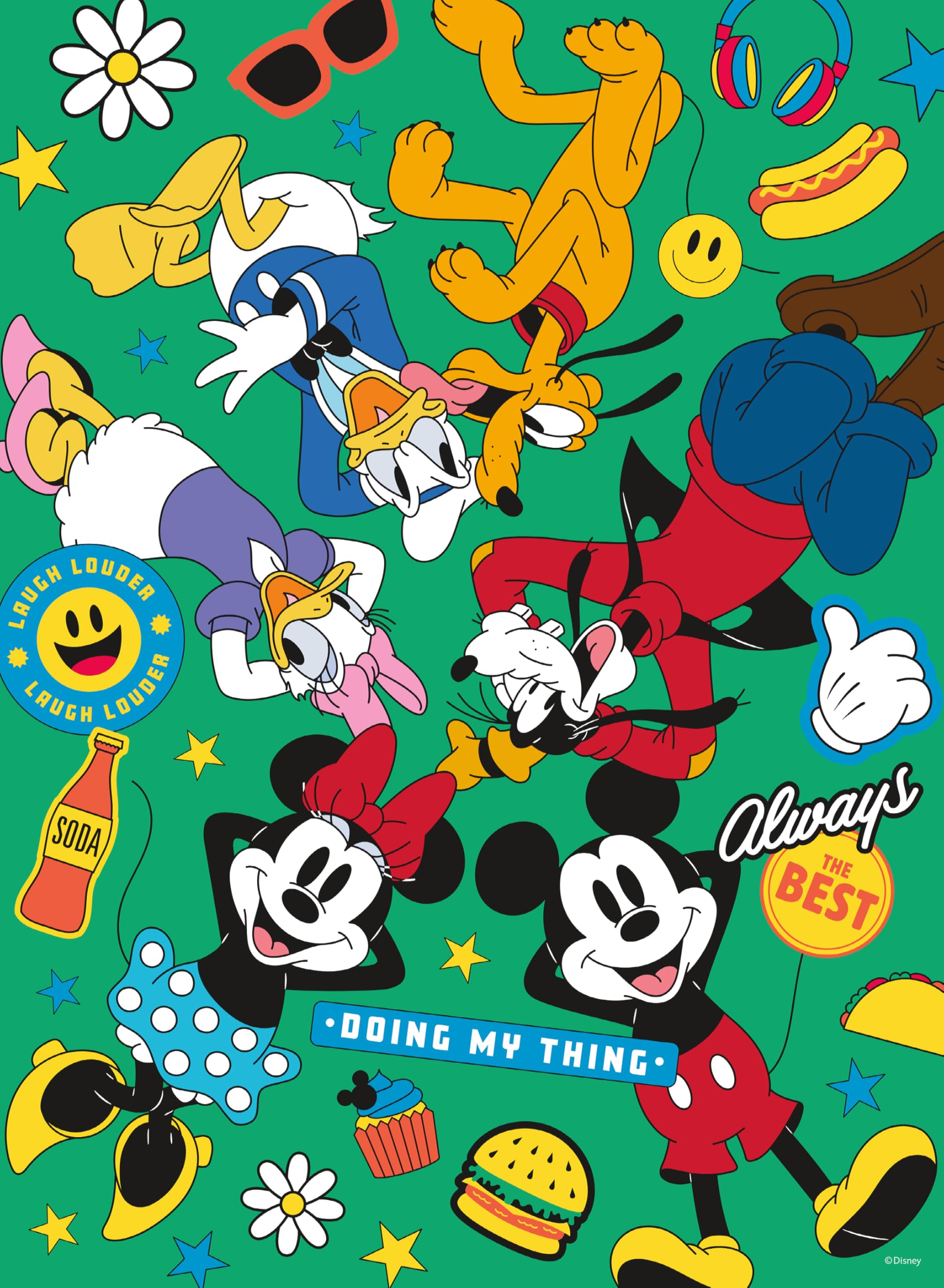 60pc Mickey & Friends  Interesting Day main image 1