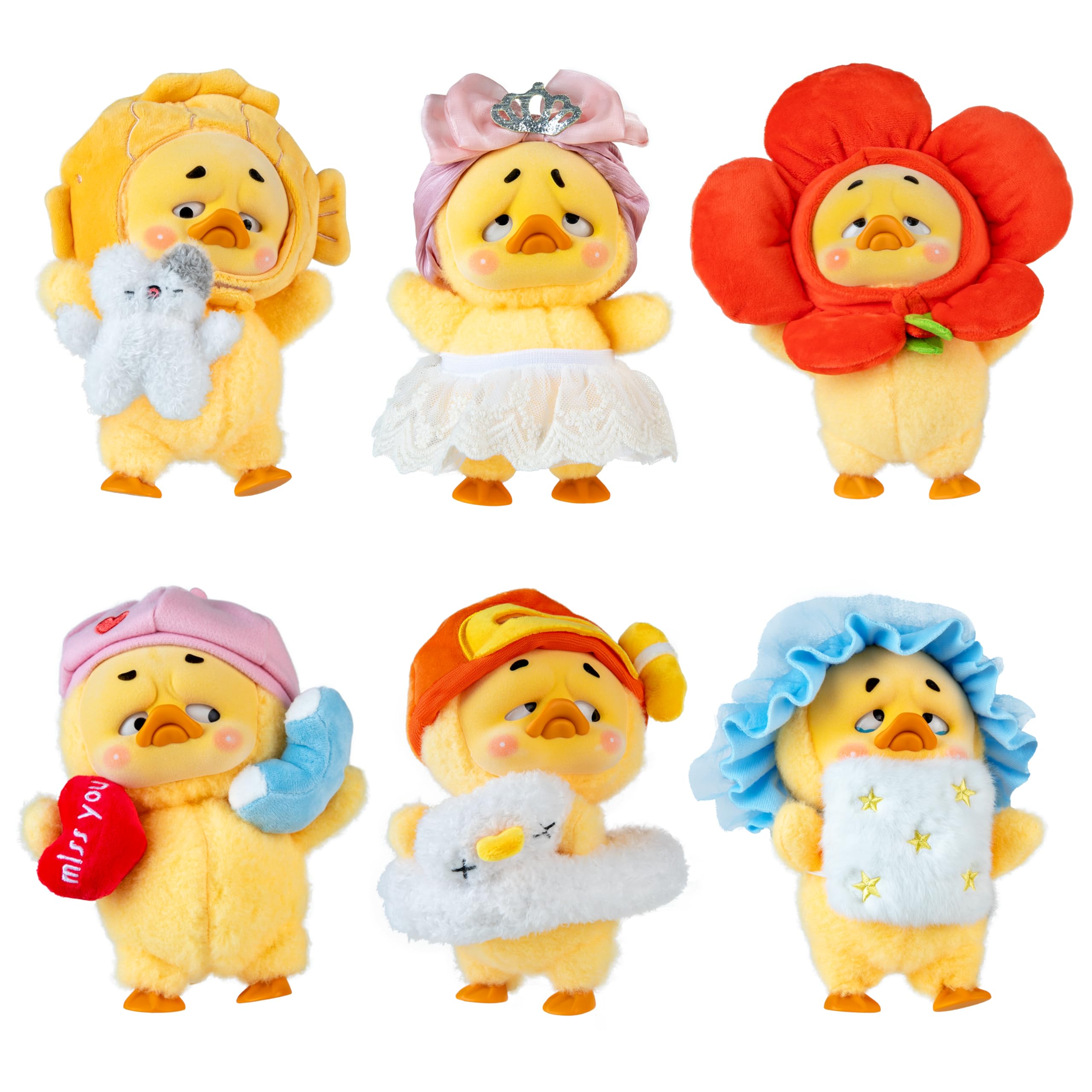 Amazon.com: ORB Official Upset Duck Blind Box Plush Figurine - Act