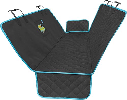 Scooby Doo - Funda de asiento de coche para perro para asiento trasero, protector de asiento para perro con bolsillo de almacenamiento, banco
