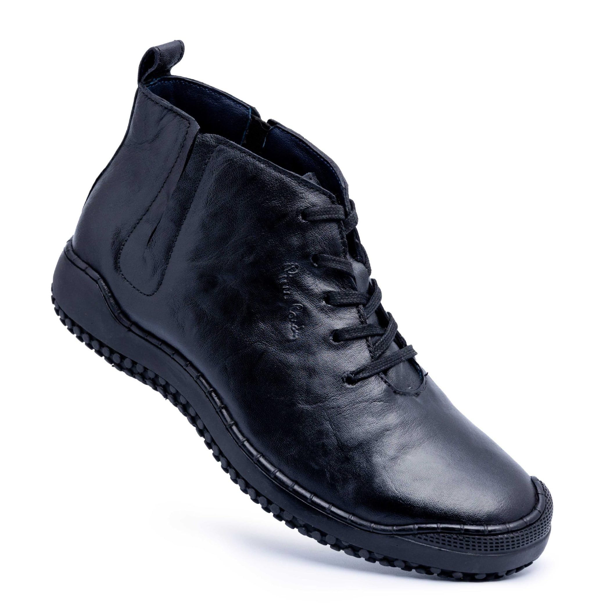 Pierre Cardin PC3045 Leather Cauals Shoes for Men_Black_44 (B0CXY169PC) Amazon Price History, Amazon Price Tracker