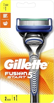 Gillette Fusion5 Start Men's Shaver + Replacement Razor 2-pack