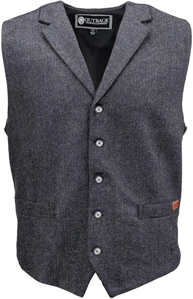 Amazon.com: OUTBACK TRADING Men's Jessie Vest | Lightweight Button