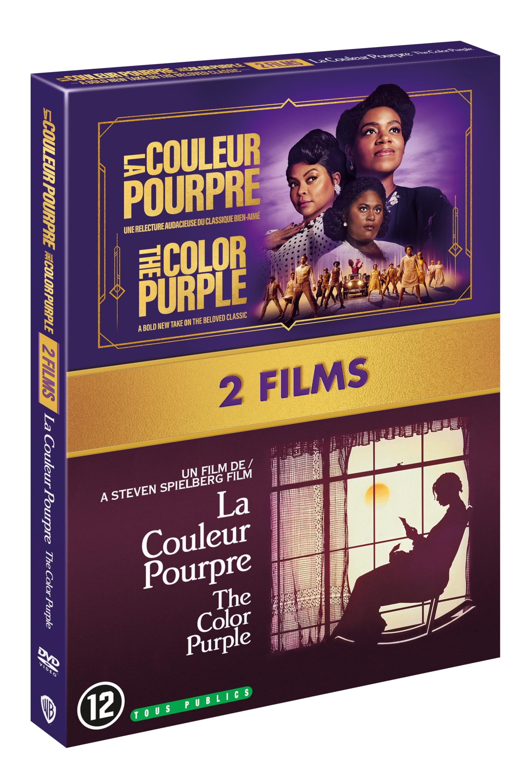 La Couleur Pourpre 1985 + Version 2023 DVD