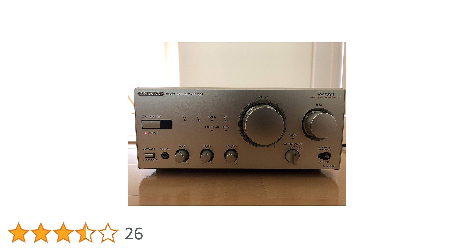 良品　ONKYO オンキョー INTEC205 A-905X プリメインアンプ b00je2qkea.jpg