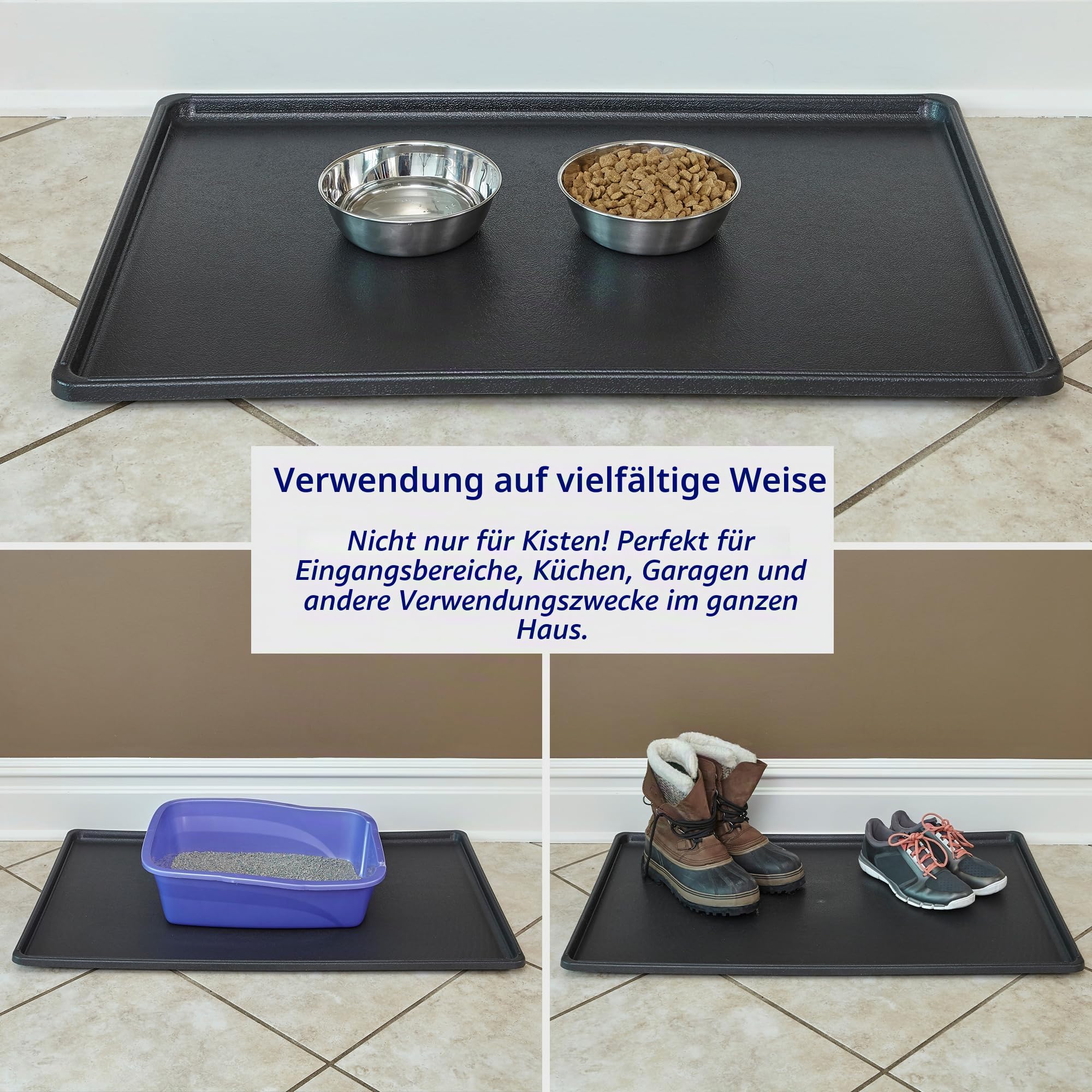 MidWest Homes for Pets Ersatz-Bodenwanne, Modell 24PAN, passend nur für die 106,68 cm Lange SUV-Hundebox Modell SL42SUV von Midwest, schwarz