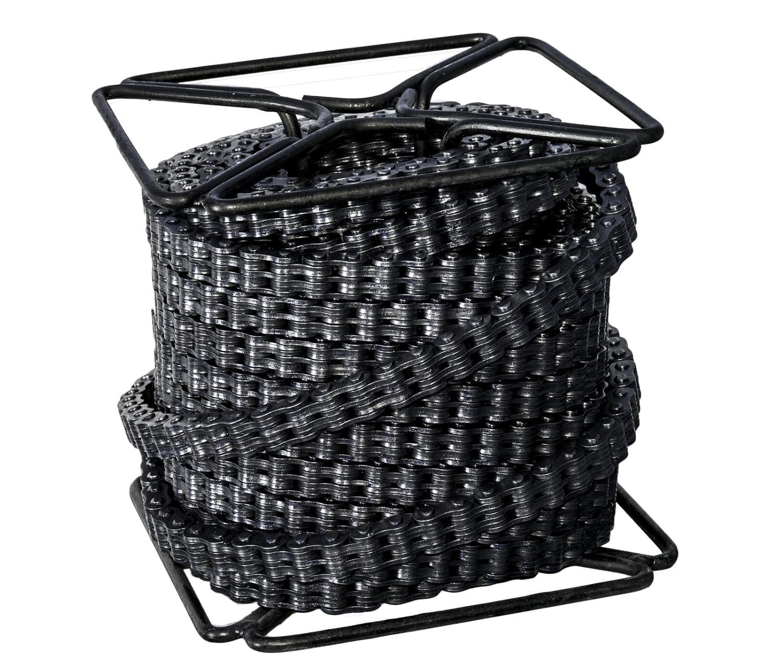 Jeremywell BL634 Leaf Chain 50 Feet for Forklift Masts,Hoisting with 5 Connecting Links