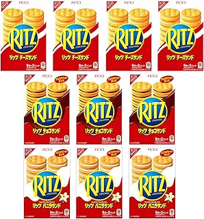 【Amazon.co.jp限定】 MDL ナビスコ リッツサンド アソート 3種計10箱入