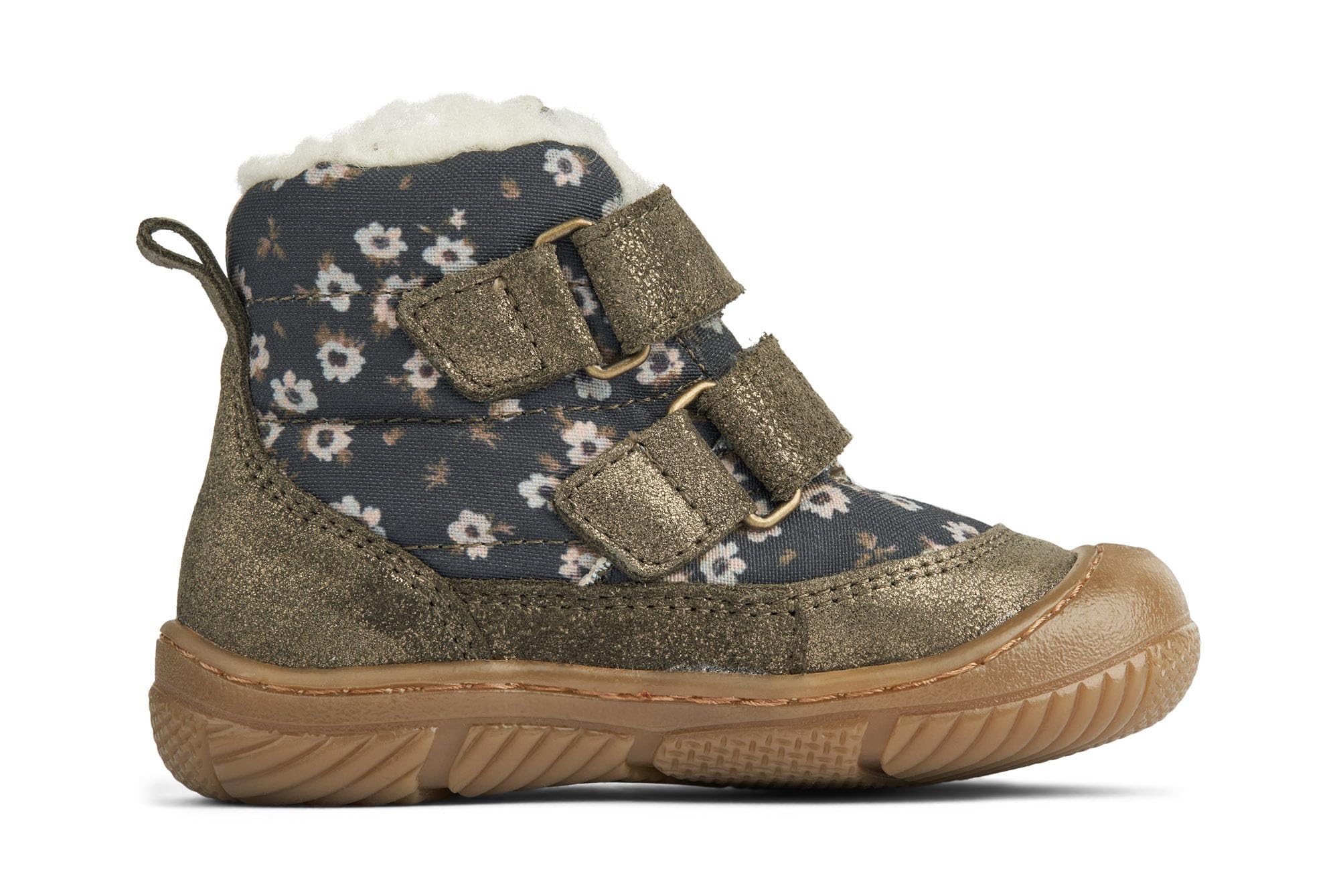 Wheat Dowi-Scarpe Primi Passi Pelle, 50% Nylon Riciclato, Traspiranti, Impermeabili, Inizia a Camminare Unisex-Bambini e Ragazzi