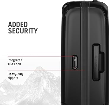Victorinox Spectra 3.0 Frequent Flyer Plus Carry-On - Modern Hardside Carry-On Luggage - Rolling Suitcase with Spinner Wheels - Holds Travel Accessories - 45 Liters, Black