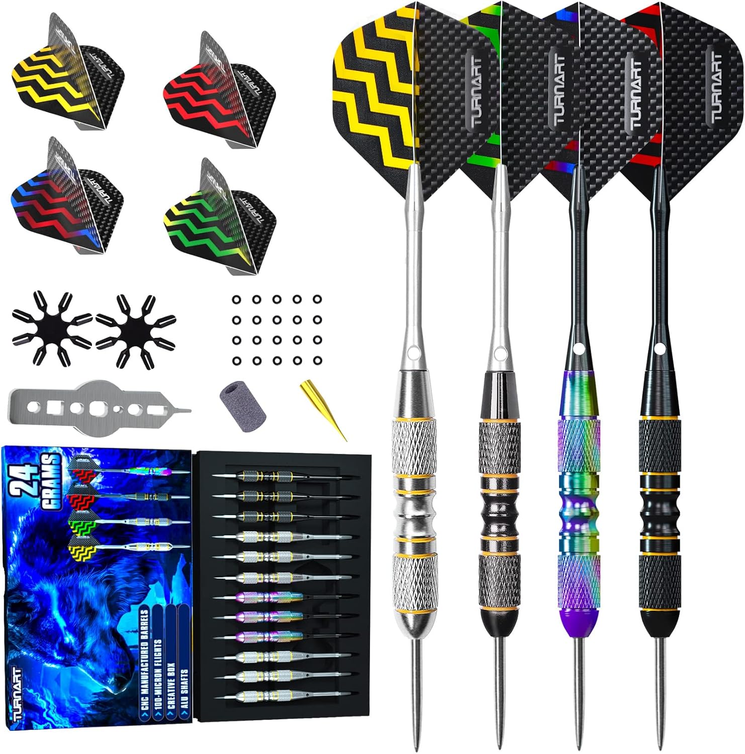 Turnart Darts Metal Tip Set 2 Sets