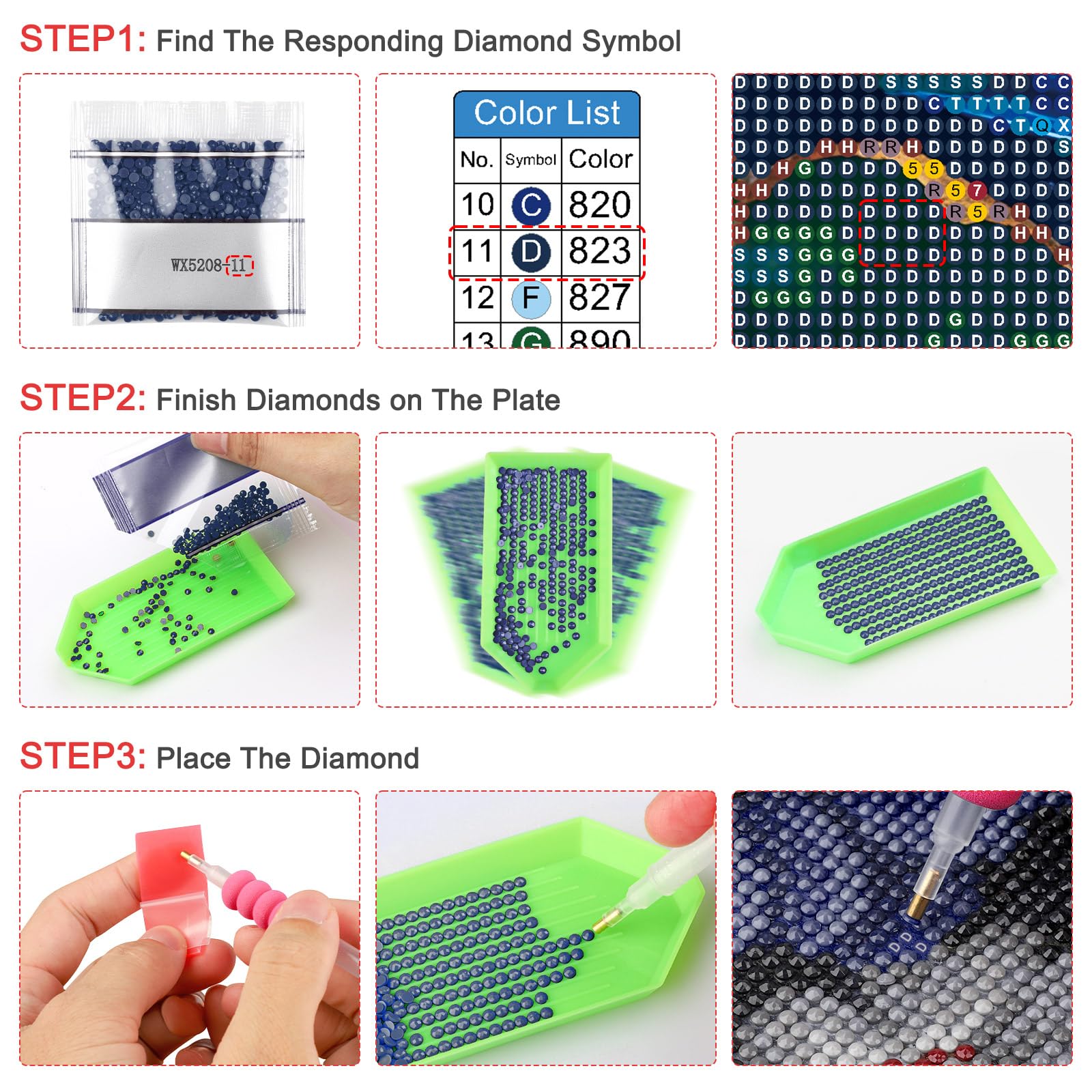 Kits de pintura de diamantes de flor de colibrí para adultos, arte redondo 5D de taladro completo, pintura de gemas con diamantes para relajación, decoración de pared para el hogar, 12 x 16 9