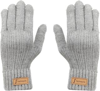 FabSeasons Acrylic warm Woolen Winter Fingerless knit cold weather fleece wool Gloves for Boys & Girls, fits for 10-15 years Price In India