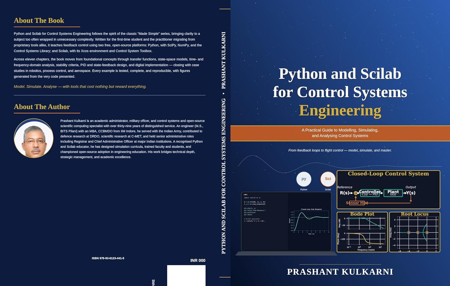Python and Scilab for Control Systems Engineering: A Practical Guide to Modelling, Simulating, and Analysing Control Systems
