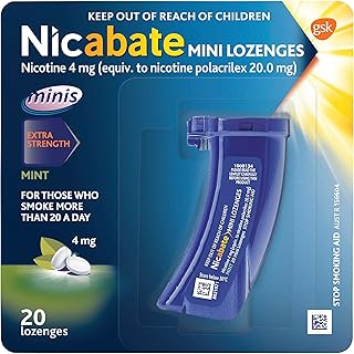 Nicabate Mini Mint Lozenges 4Mg 20s