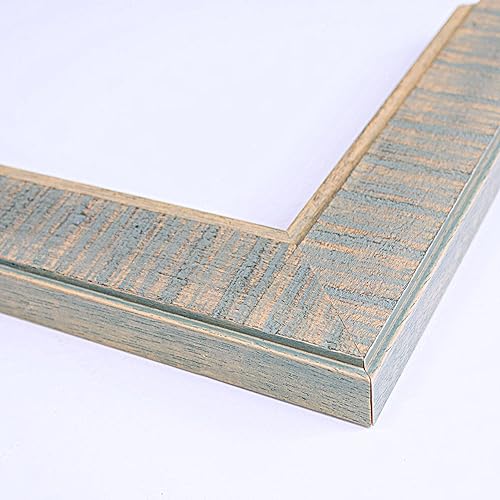 Miniatura 9 de Marco de madera maciza de pera del desierto verde de 19 x 19 pulgadas, ancho de moldeo de 1.625 pulgadas, profundidad del marco interior de 0.5