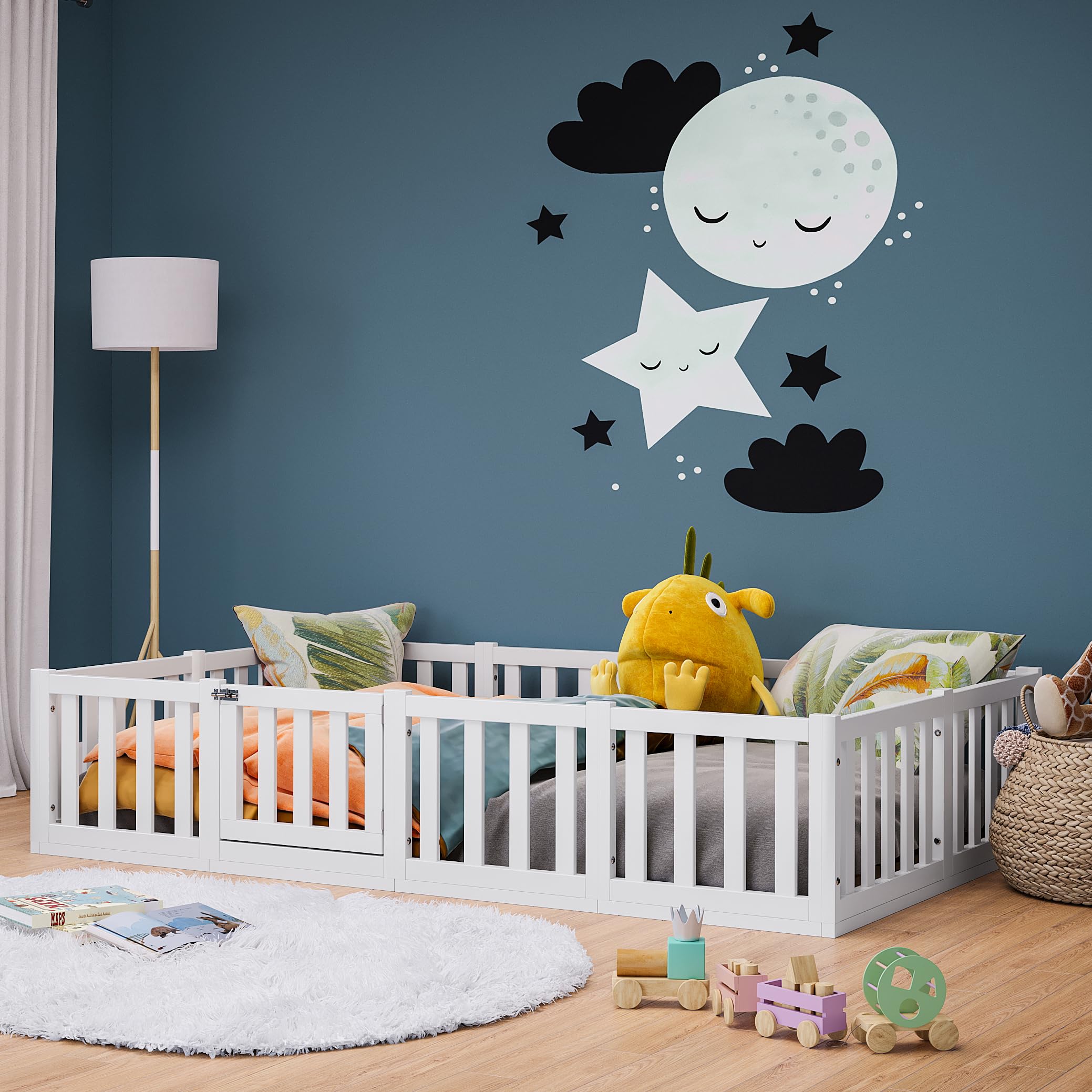 Kids Collective Kinderbett Bodenbett 80x160 Cm Mit  Produktbild-Vorschau 10