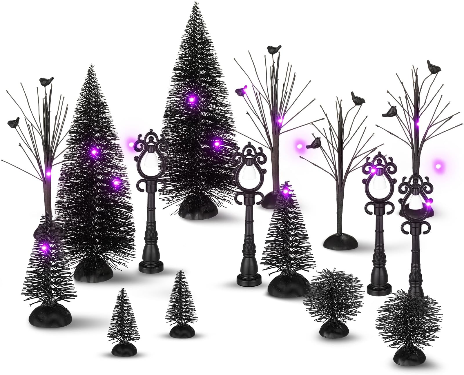 Department 56 Forgotten Garden | Set 3 Accessori Villaggio Halloween - 2