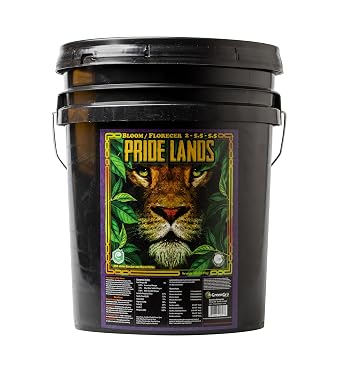 Pride Lands Organic Bloom Fertilizer, 35 lb | Bigger Buds and Flowers, Brighter Plants, Complete Bloom Nutrients, Recharge Soil and Boost Growth, Optimal Blend of NPK