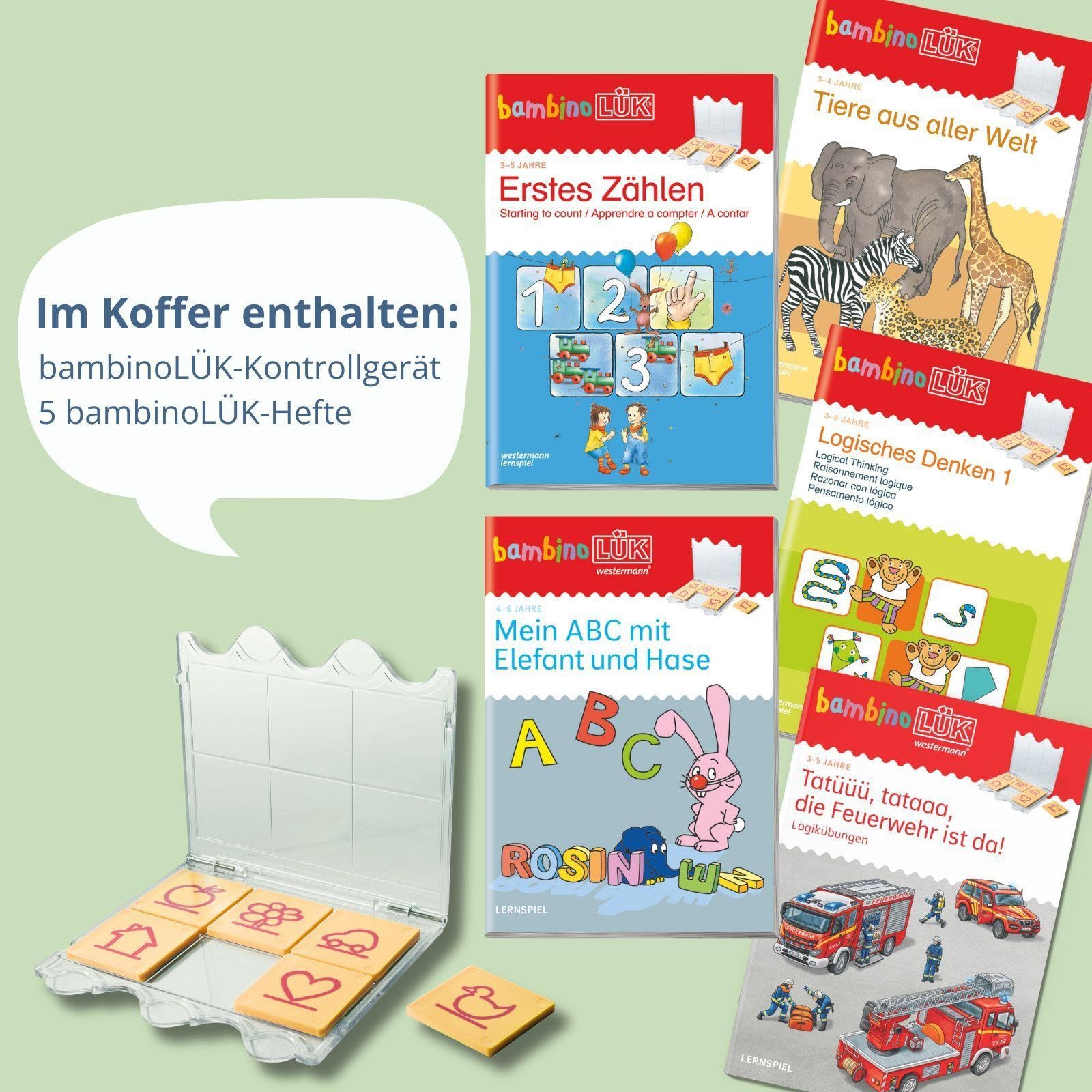 bambinoLÜK: Kindergarten/Vorschule bambinoLÜK-Koffer (bambinoLÜK-Sets: Kasten + Übungsheft/e)