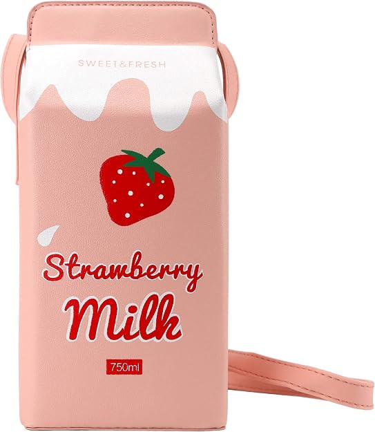 Milk CrossBody Purse