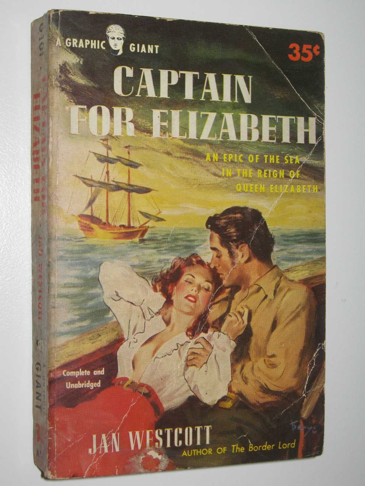 Cover of Captain for Elizabeth