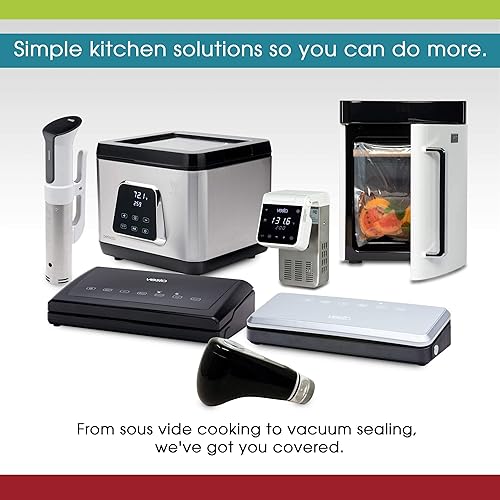 Miniatura 7 de Imersa Elite Sous Vide Olla con diseño plegable único  Potente circulador de inmersión de bomba  Aplicación habilitada con pantalla grande  por
