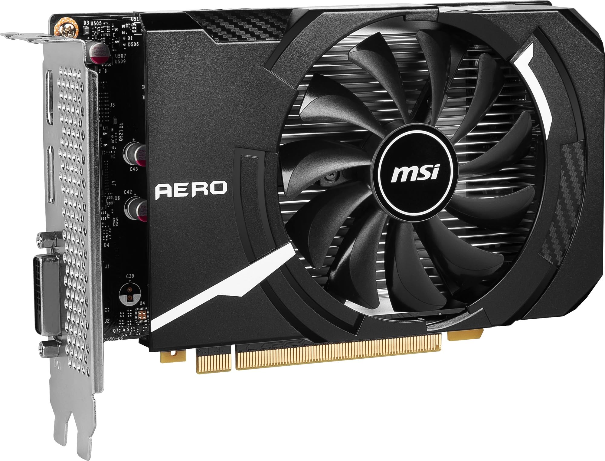グラフィックボード・グラボ・ビデオカード MSI GTX1630 AERO Amazon | MSI グラフィックスボード GeForce GTX 1630 AERO ITX