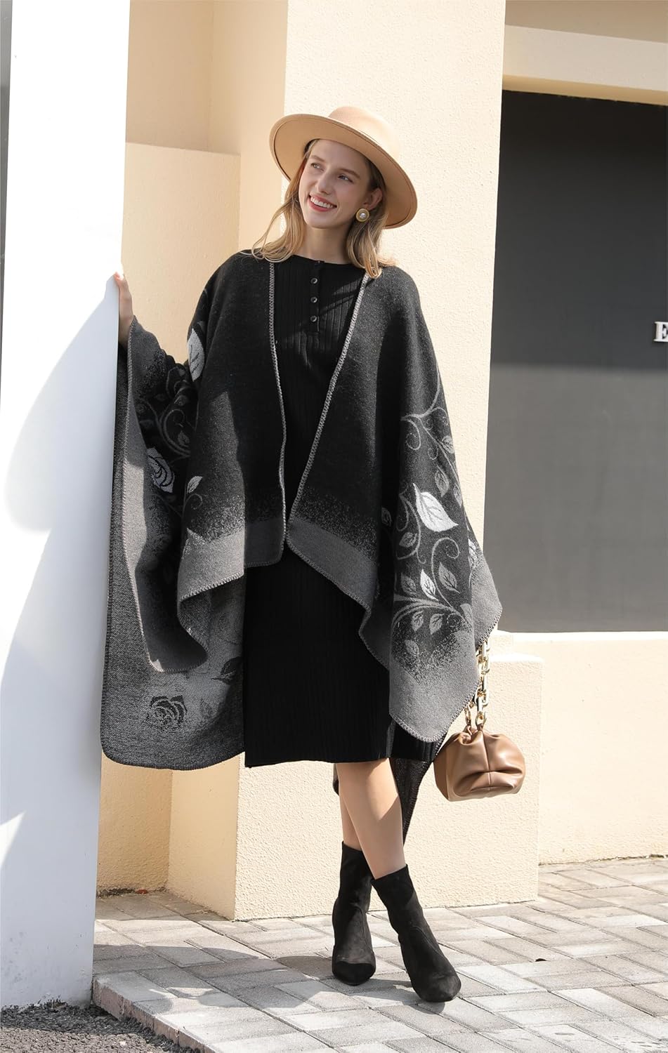 Womens Pashmina Shawls and Wraps Soft Winter Warm Oversized Blanket Scarf - Image 6