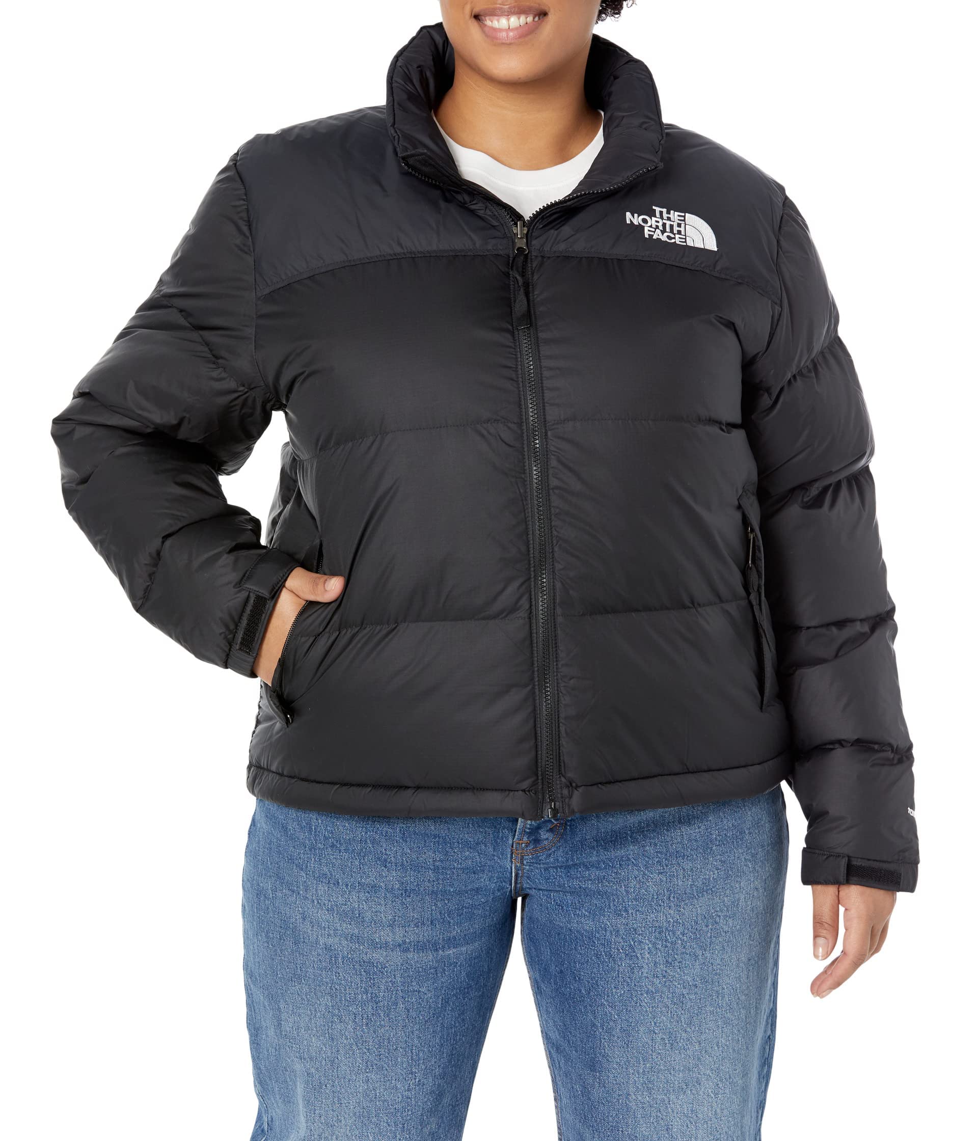 The North Face Nuptse Jacket Plus 1996 Retro – Noir, Taille 1X