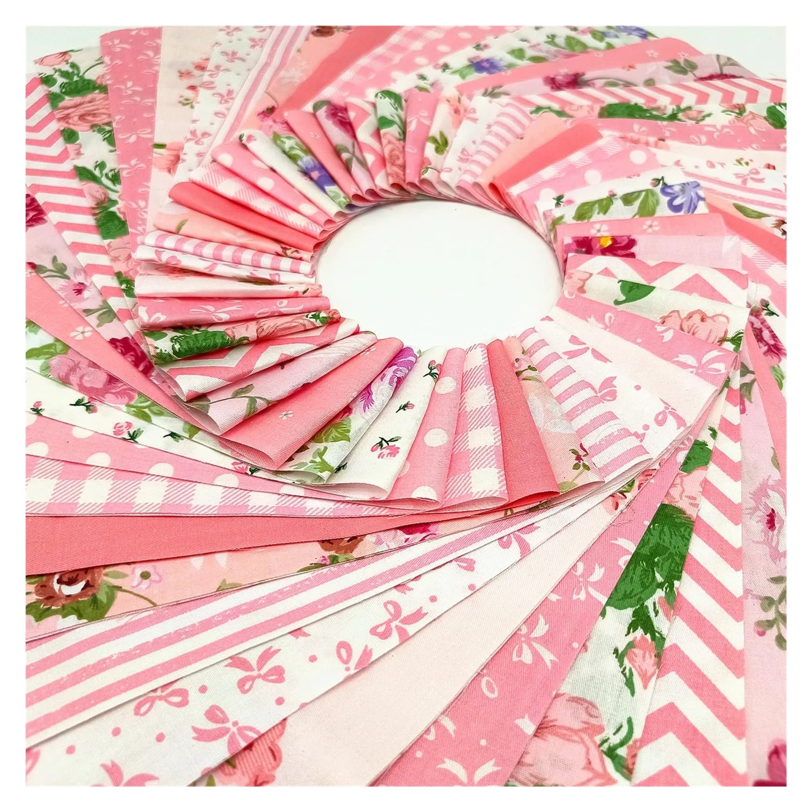 Set Di Tessuti Per Patchwork Strisce for quilting in tessuto di cotone arrotolato in gelatina da 42 pezzi. Tessuto for in artigianale patchwork