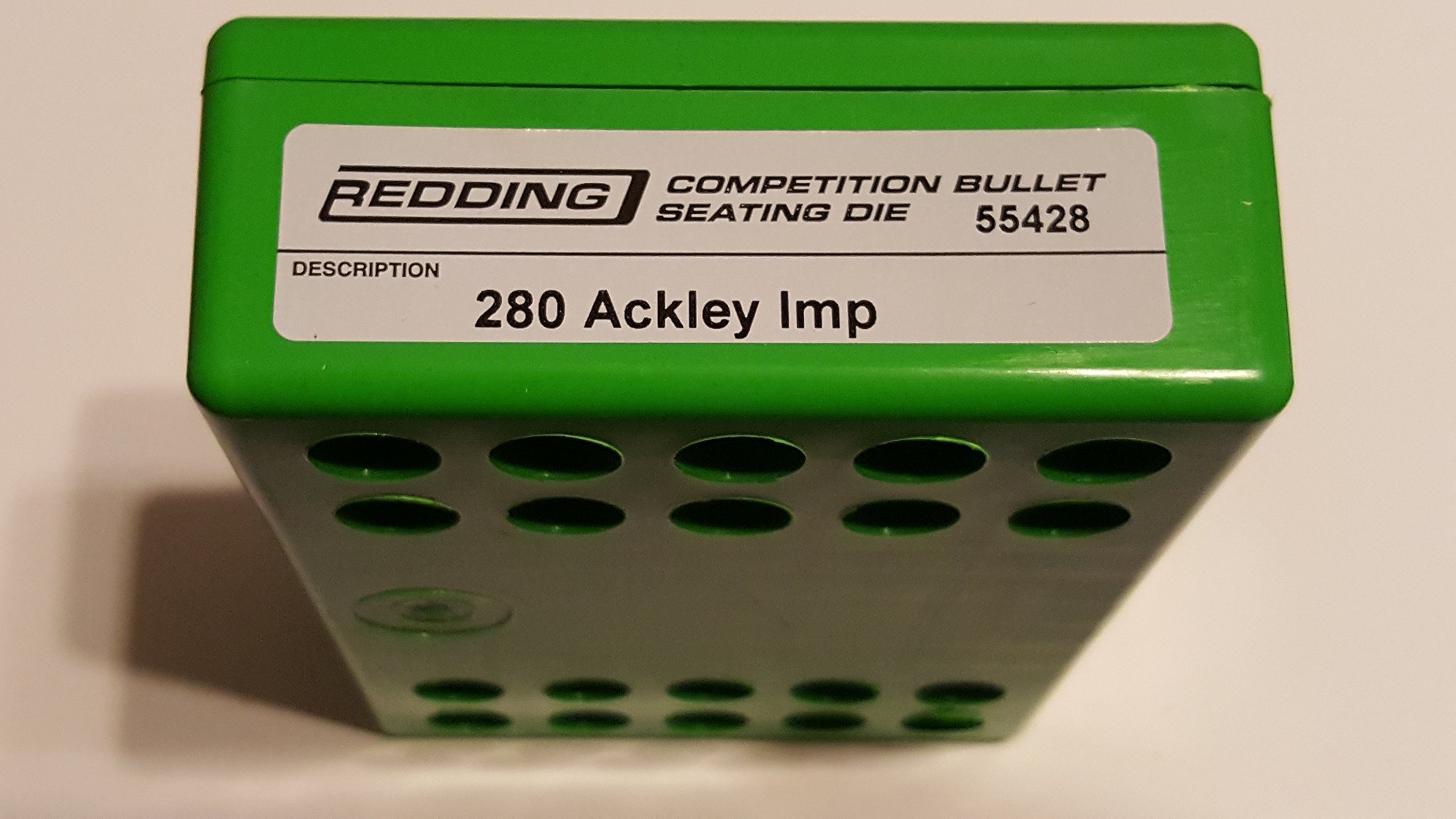 Matrice de positionnement Redding 280 Ackley Imp 55428 haute tolerance pour tireur exigeant