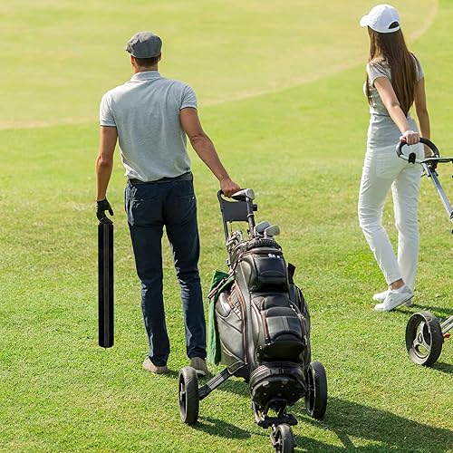 Miniatura 5 de 2 piezas de 6 latas aisladas con manga enfriadora de cerveza, tubo negro para golf, días de playa, picnic, viajes y más (estilo simple)