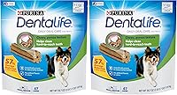 Vista 3 de Purina DentaLife Daily Oral Care - Golosinas para perros pequeñas/medianas, (4) bolsas de 10