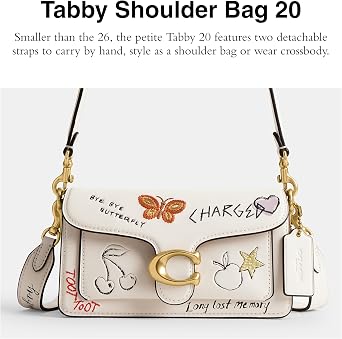 Coach Women's Tabby Shoulder Bag, B4/Chalk Multi, One Size