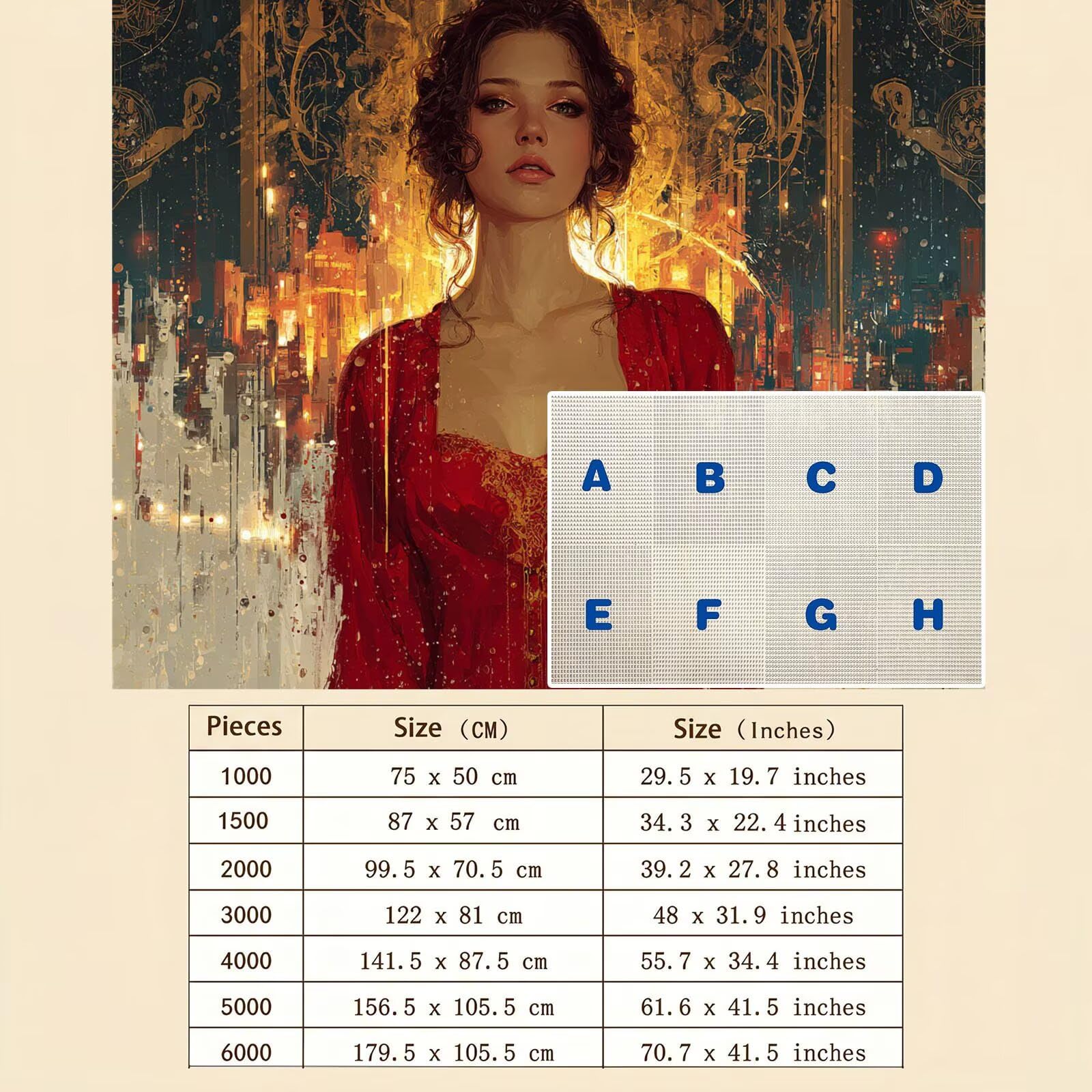 Bellezza sogno-2 Puzzle 1500 Pezzi per Adulti, Puzzle in Legno - Collezione Classica con Poster Incluso - Sfida di Concentrazione e Passatempo Antistress, Gioco per Famiglia, 87 x 57 cm f0-758
