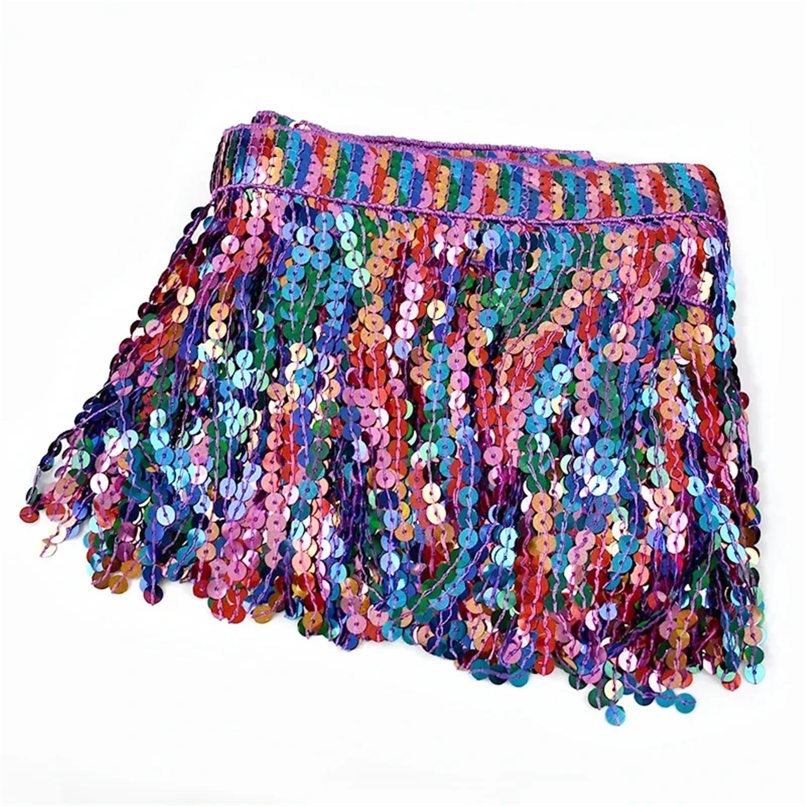 Fransenborte 1/2/3/5 Yards 16 cm bestickte Quaste Fransen Pailletten Spitzenbesatz Band for Latin Dance Kleidung Rock Besatz Zubehör