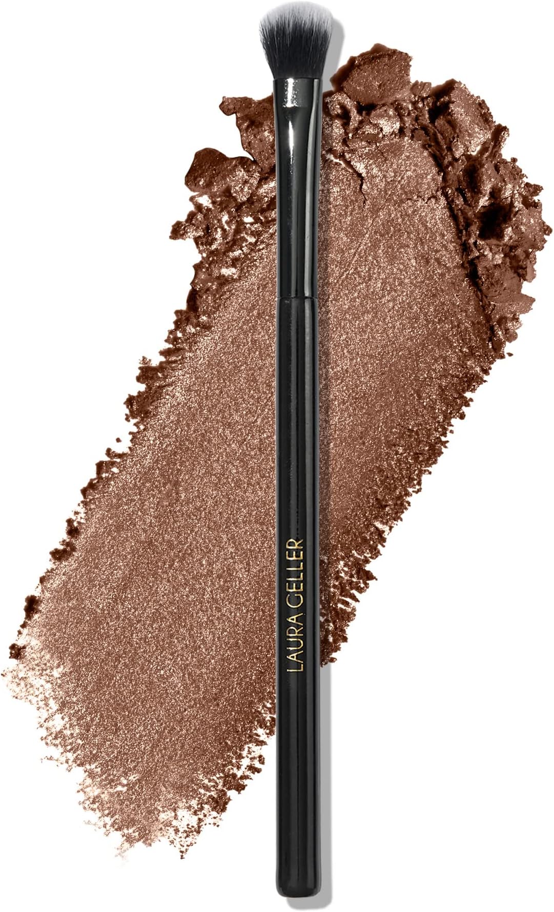 LAURA GELLER NEW YORK All-Over Eye Shadow Brush, Black Wooden Handle