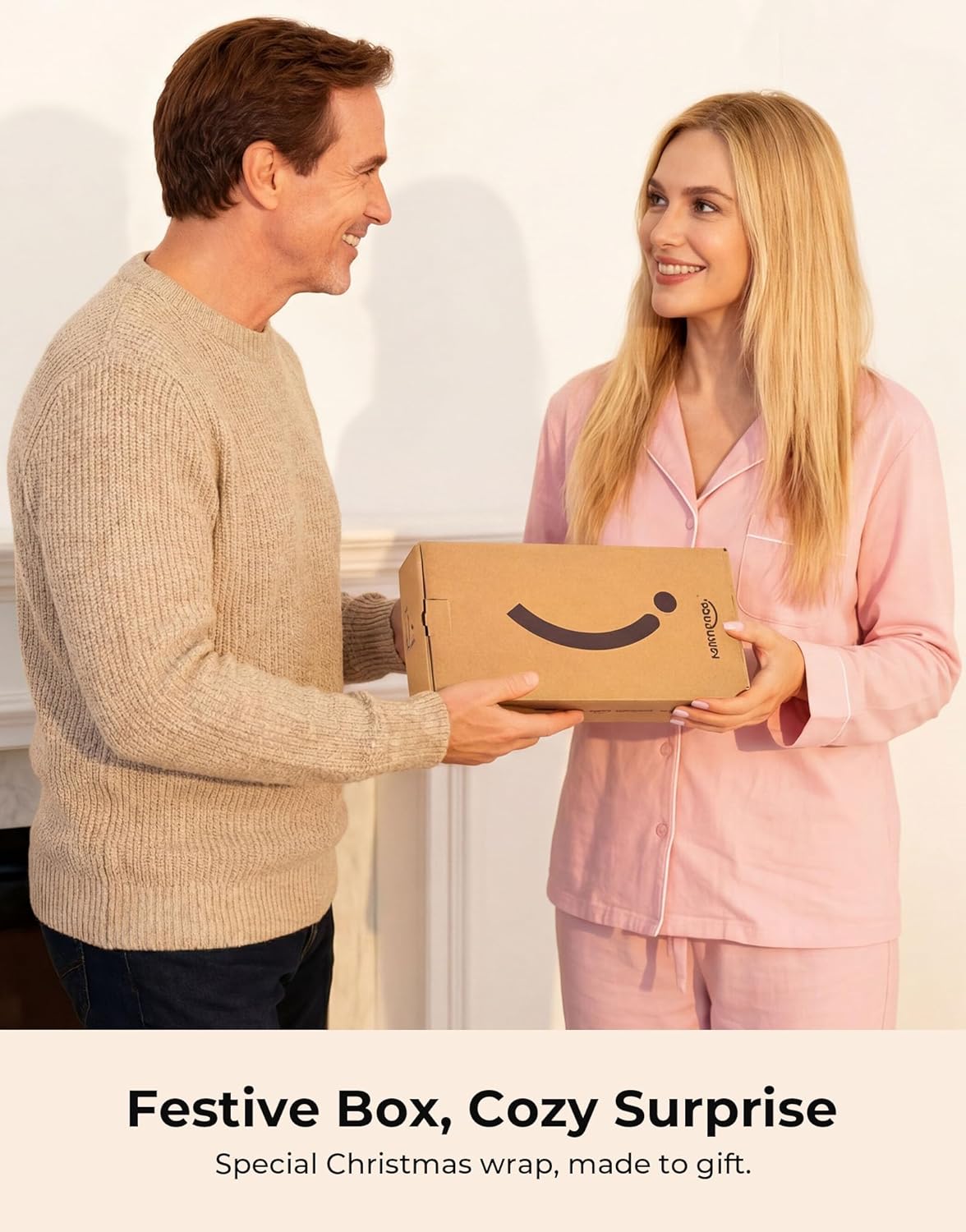 HomeTop Women's Fuzzy Curly Fur Memory Foam Loafer Slippers with Polar Fleece Lining - Image 2