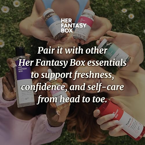 Miniatura 8 de Her Fantasy Box Fresh & Clean pH-Restore Vaginal Suppositories – Boric Acid for pH Balance, Odor Control & Comfort – 30 Vegan Suppositories
